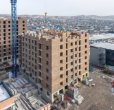 Ход строительства дома № 1, 2 этап (корпуса 4, 5, 6) в ЖК Калина Долина -