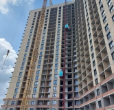Ход строительства дома секция 3 в ЖК Сакура Парк -