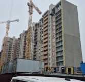 Ход строительства дома 5б в ЖК Есенин -