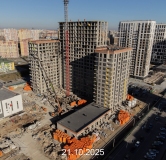 Ход строительства дома № 6, ГП-72.211 в ЖК Прео -
