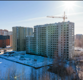 Ход строительства дома 4 в ЖК Гренландия -