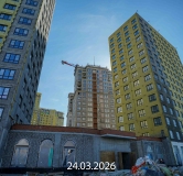 Ход строительства дома ГП-7 в ЖК Айвазовский (Айвазовский City) -