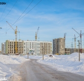 Ход строительства дома 1.2 в ЖК Родные росы -