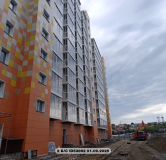 Ход строительства дома 108 в ЖК Радужный Парк -