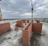 Ход строительства дома 16 в ЖК ДНК -