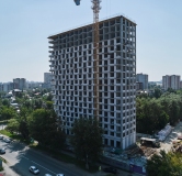 Ход строительства дома 93 в ЖК По ул. Полевая -