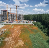 Ход строительства дома 34 в ЖК Символ -