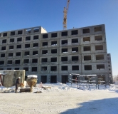 Ход строительства дома 1, 2 этап в ЖК Чаадаев -