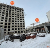 Ход строительства дома 36 в ЖК Авиатоr -