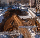 Ход строительства дома 3 в ЖК Доминанта -
