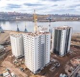 Ход строительства дома 7, строение 6 в ЖК КБС Берег -