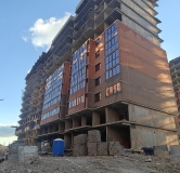 Ход строительства дома литер 3, 6 этап в ЖК Кутузовский -