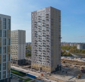 Ход строительства дома Корпус 2.1-3 в ЖК Чаркова 72 -