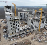 Ход строительства дома Литер 2, квартал 1.4 в ЖК Первое место -