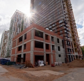 Ход строительства дома 4 в ЖК Eco Life Весна -