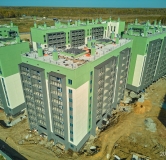 Ход строительства дома 4.1 в ЖК Шишкин -