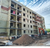 Ход строительства дома 9 (кв.13) в ЖК Город Природы -