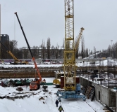 Ход строительства дома 19, секции 1-3 (1 этап) в ЖК Притяжение -