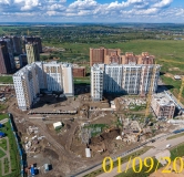 Ход строительства дома 11 в Микрорайон Нанжуль-Солнечный -