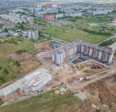 Ход строительства дома № 2.2, блок 4-6 в ЖК Мята -