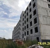 Ход строительства дома 1, 2 этап в ЖК Новин в Нижнем Ломове -