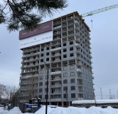 Ход строительства дома 1 в ЖК Радиостанция -