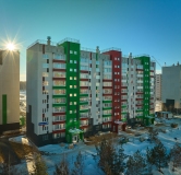 Ход строительства дома 15 в ЖК Вишневая Горка -