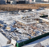 Ход строительства дома № 11, корпус 1 (ГП-6), этап 11 в ЖК Скандиа. Квартал у озера -