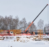 Ход строительства дома 1 в ЖК Эльтаун 1 -