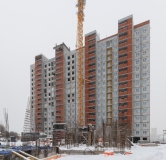 Ход строительства дома 1 в ЖК Садовый квартал -