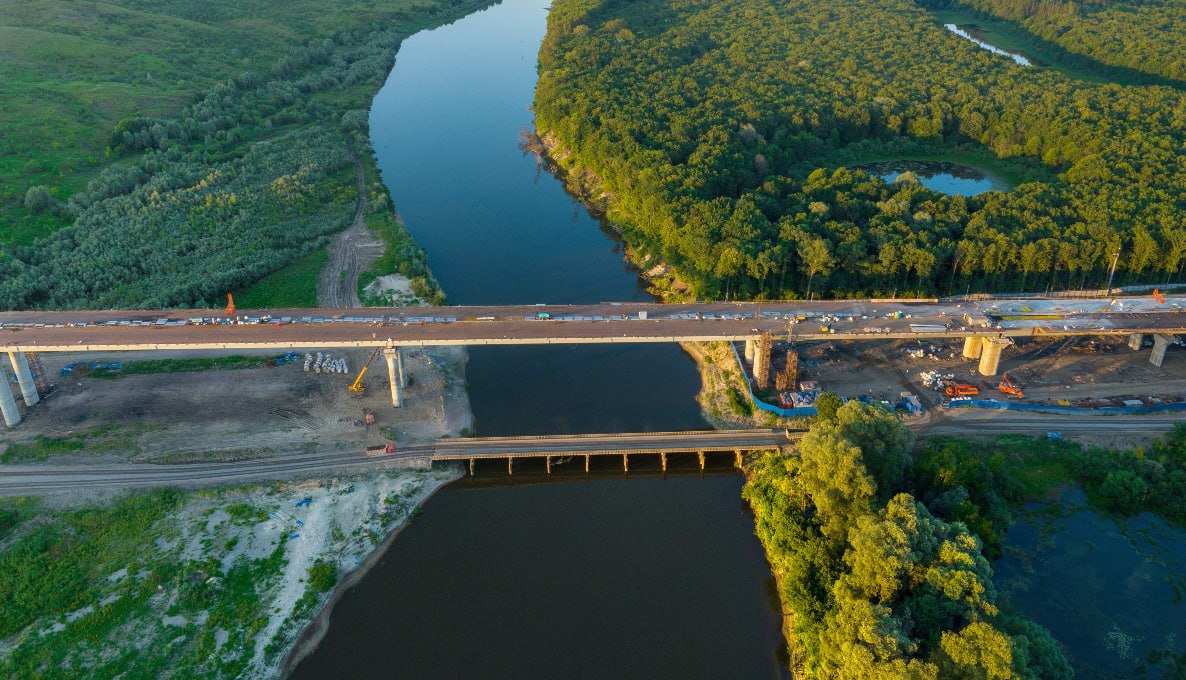 Новый мост через оку в рязани. Мост. Мост через суру м12. М12 мост в Татарстане. М12 мост через суру трасса м12.