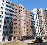 Ход строительства дома Литер 1 в ЖК Песчаный -