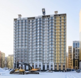 Ход строительства дома Позиция 14.2 в ЖК Яблоневые сады -