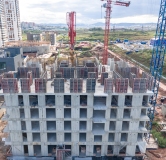 Ход строительства дома 2, корпус 4, 2 этап в ЖК Чижи -