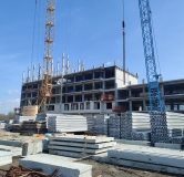 Ход строительства дома 47б, секция А в ЖК Южный сити -