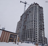 Ход строительства дома № 1491 (ГП-2) в ЖК Мятный -