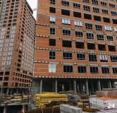 Ход строительства дома 34 в ЖК Весенний квартал -