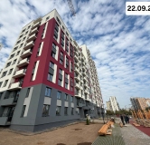 Ход строительства дома 9 в ЖК Ежевика -