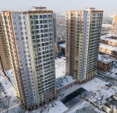 Ход строительства дома 3 в ЖК Лесопарковый -
