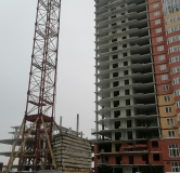 Ход строительства дома секция 18,19 в ЖК Ельцовский -