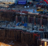 Ход строительства дома 1 в ЖК Малевич -