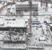 Ход строительства дома 27, корпус 3 (ГП-4) в ЖК Ньютон -