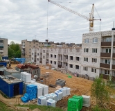 Ход строительства дома 4 в ЖК По ул. Микрорайон -