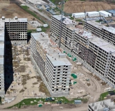 Ход строительства дома Литер 43 в ЖК Народные Кварталы -