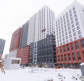 Ход строительства дома литер 5, секции А,Б,В,Г в ЖК Новатор -