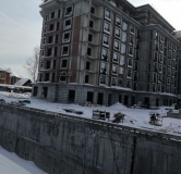 Ход строительства дома 13 в ЖК Бестужевский Бульвар -