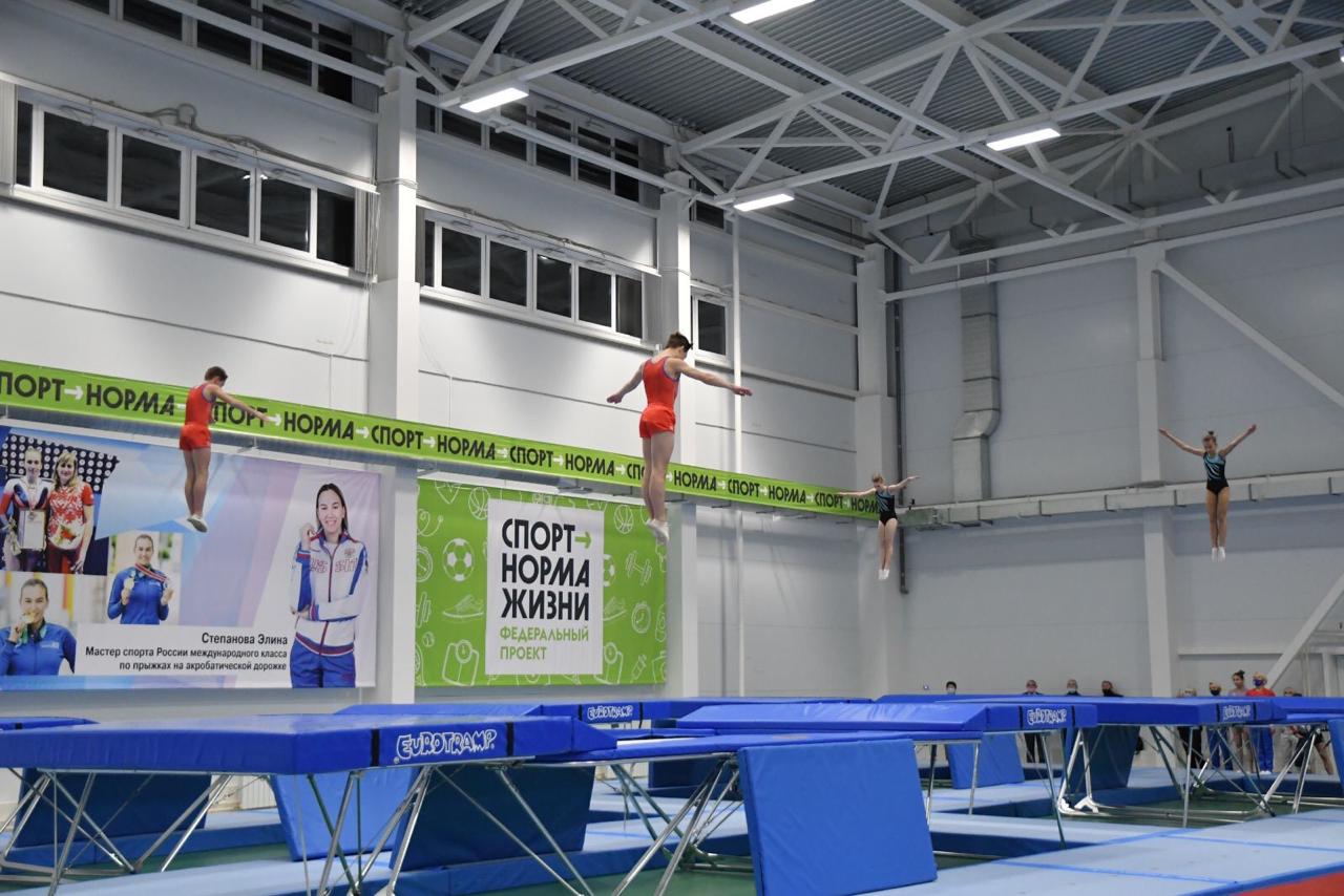 Спорткомплекс «Батут» открылся в Тольятти