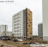 Ход строительства дома 132, корпус 223.3 в ЖК Цветной Город -