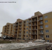 Ход строительства дома № 1/4 в ЖК Кубанская усадьба -