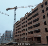 Ход строительства дома 25 в ЖК Цветы Башкирии -